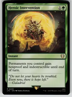 Heroic Intervention Normal R The Lord of the Rings 249 NM - Image 1