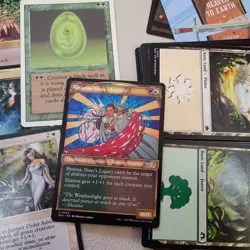 Green and White Guild *PROTECTION from COLORS* OLDSCHOOL COMMANDER MAGIC DECK - Image 1