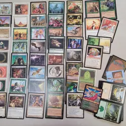 Green and White Guild *PROTECTION from COLORS* OLDSCHOOL COMMANDER MAGIC DECK - Image 2