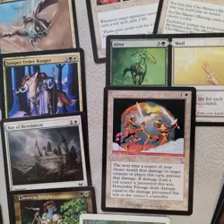 Green and White Guild *PROTECTION from COLORS* OLDSCHOOL COMMANDER MAGIC DECK - Image 5