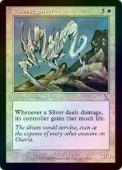 Essence Sliver - Foil MTG Time Spiral Shifted Magic LP/EX - Image 1