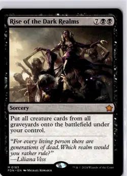 Rise of the Dark Realms Foundations Regular NM M 0183 - Image 1