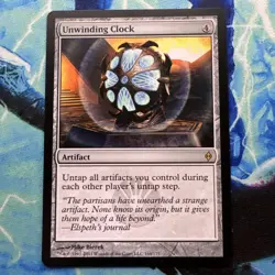 Unwinding Clock New Phyrexia LP MTG - Image 1