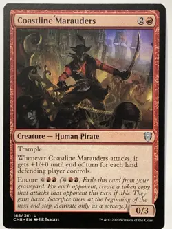 MTG TCG -Coastline Marauders 168/361 Commander Legends - NM Free Shipping $5+ - Image 1