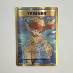 Pokemon Misty's Determination Ultra Rare Full Art Holo Evolutions 108/108 - Image 1