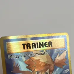 Pokemon Misty's Determination Ultra Rare Full Art Holo Evolutions 108/108 - Image 3