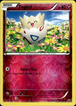 Pokemon Reverse Holo Togepi XY - Roaring Skies 43/108 LP - Image 1