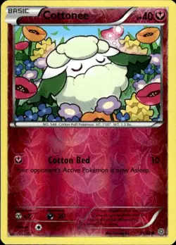 Pokemon Reverse Holo Cottonee XY - Ancient Origins 55/98 LP - Image 1