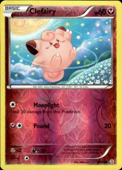 Pokemon Reverse Holo Clefairy Generations 50/83 LP - Image 1