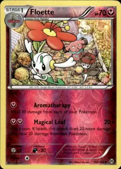 Pokemon Reverse Holo Floette XY - BREAKthrough 102/162 LP - Image 1