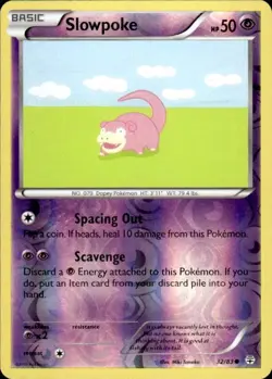 Pokemon Reverse Holo Slowpoke Generations 32/83 LP - Image 1