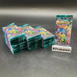 Lot of (100) Pokemon Korean sv9 Battle Partners Booster Packs Sealed - Image 1