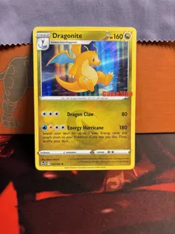 Dragonite 131/195 GameStop Exclusive Pokemon Silver Tempest Holo Stamped - Image 1