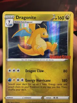 Dragonite 131/195 GameStop Exclusive Pokemon Silver Tempest Holo Stamped - Image 4