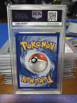 POKEMON ENTEI-HOLO GOLD STAR # 113 EX UNSEEN FORCES PSA 9 - Image 2