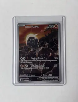 Pokemon Paldean Tauros 218/193 Sv02: Paldea Evolved Holo Illustration Rare 2023 - Image 1