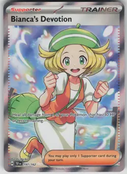 Pokemon TCG Bianca's Devotion Ultra Rare SV05: Temporal Forces 197/162 - Image 1