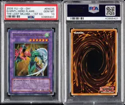 2005 YU-GI-OH! | 1ST EDITION ELEMENTAL HERO FLAME WINGMAN TLM-EN035 PSA 10 - Image 3
