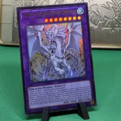 Yugioh Albion the Sanctifire Dragon MZMU-EN101 Ultra Rare 1st Edition NM - Image 1