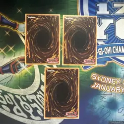 Yugioh! Lyrilusc - Bird Call LED8-EN039 Ultra Rare x3 Playset Ultra 1st Ed NM - Image 2