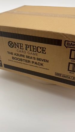 Auction #1 One Piece EN OP14-EB04 The Azure Sea's Seven Booster Pack Case SEALED - Image 2