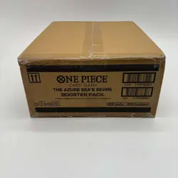 Auction #1 One Piece EN OP14-EB04 The Azure Sea's Seven Booster Pack Case SEALED - Image 3