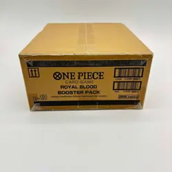 Auction #1 One Piece English OP-10 Royal Blood Booster Pack Case Sealed - Image 1