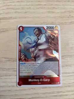OP13-016 Monkey.D.Garp R Foil NM English One Piece TCG Card Game - Image 1
