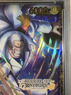 Monkey D. Garp One Piece 2024 ST06 Treasure Cup TOP 16 Promo English #012 PSA 10 - Image 4