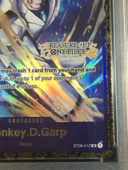 Monkey D. Garp One Piece 2024 ST06 Treasure Cup TOP 16 Promo English #012 PSA 10 - Image 5
