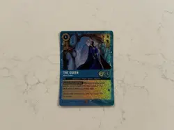 Disney Lorcana The Queen Mirror Seeker Glitter Promo Costco First Chapter 12/P3 - Image 1