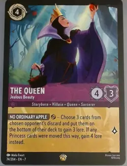 Disney Lorcana Archazia's Island EN-7 The Queen 74/204 Regular - Image 1