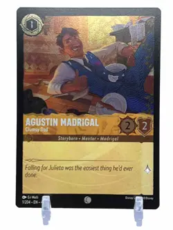 Agustin Madrigal - Clumsy Dad #1 Cold Foil Disney Lorcana Ursula's Return X1 - Image 1