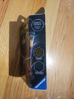 Disney Lorcana Rise of the Floodborn Starter Deck Amber Sapphire |BRAND NEW - Image 3