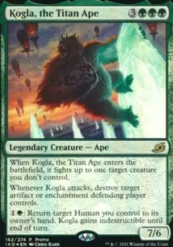 MTG Kogla, the Titan Ape - Foil - Resale Promo, Unique & Misc. Promos, Lightly P - Image 1
