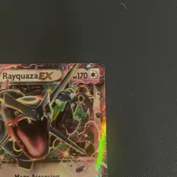 Rayquaza EX XY69 Promo Holo- Pokemon TCG Card- Heavily Played- Read Description - Image 4