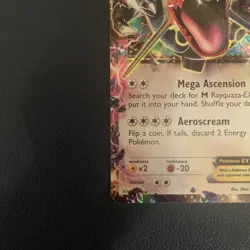 Rayquaza EX XY69 Promo Holo- Pokemon TCG Card- Heavily Played- Read Description - Image 5