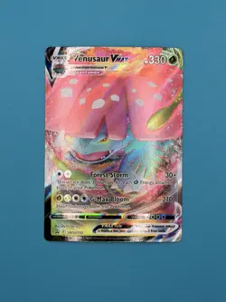 Venusaur VMAX SWSH102 SWSH: Sword & Shield Promo Cards Holo - Image 1