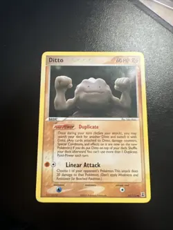 Pokemon Card - Ditto Geodude Delta Species 62/113 Common - Image 1