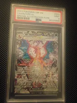 Pokemon TCG Charizard EX Sir Obsidian Flames PSA 10 Contender Card 223/197 - Image 1