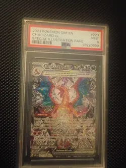 Pokemon TCG Charizard EX Sir Obsidian Flames PSA 10 Contender Card 223/197 - Image 2