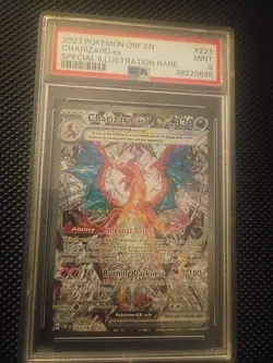 Pokemon TCG Charizard EX Sir Obsidian Flames PSA 10 Contender Card 223/197 - Image 3