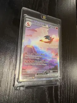 Charizard ex 199/165 SIR SV: Scarlet & Violet 151 - Pokemon Card - NM - Image 3