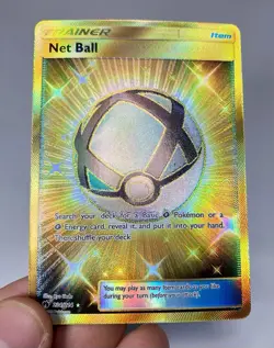 (LP) Net Ball Secret Rare 234/214 Lost Thunder Pokemon Card - Image 3