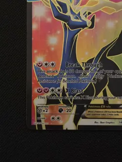 Pokemon Xerneas EX 146/146 XY Ultra Rare Full Art Holo Card 170 HP - Image 3