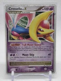 POKEMON - CRESSELIA LV.X ULTRA RARE (103/106) GREAT ENCOUNTERS HOLO LP CARD 🔥 - Image 1