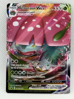 Pokemon Venusaur VMAX Promo Holo Card SWSH102 Sword & Shield 330 HP English - Image 1