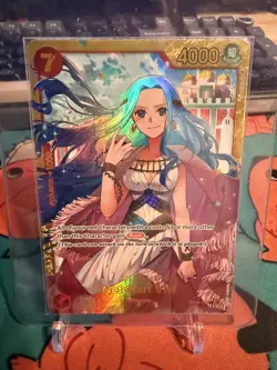 Nefeltari Vivi SEC OP04-118 SEC One Piece TCG English Card Near Mint Secret Rare - Image 1