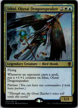 Ishai, Ojutai Dragonspeaker M Commander 2016 33 NM Foil - Image 1