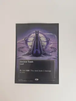 Ancient Tomb (0136) (Borderless) (Galaxy Foil) Edge of Eternities: Stellar... - Image 1